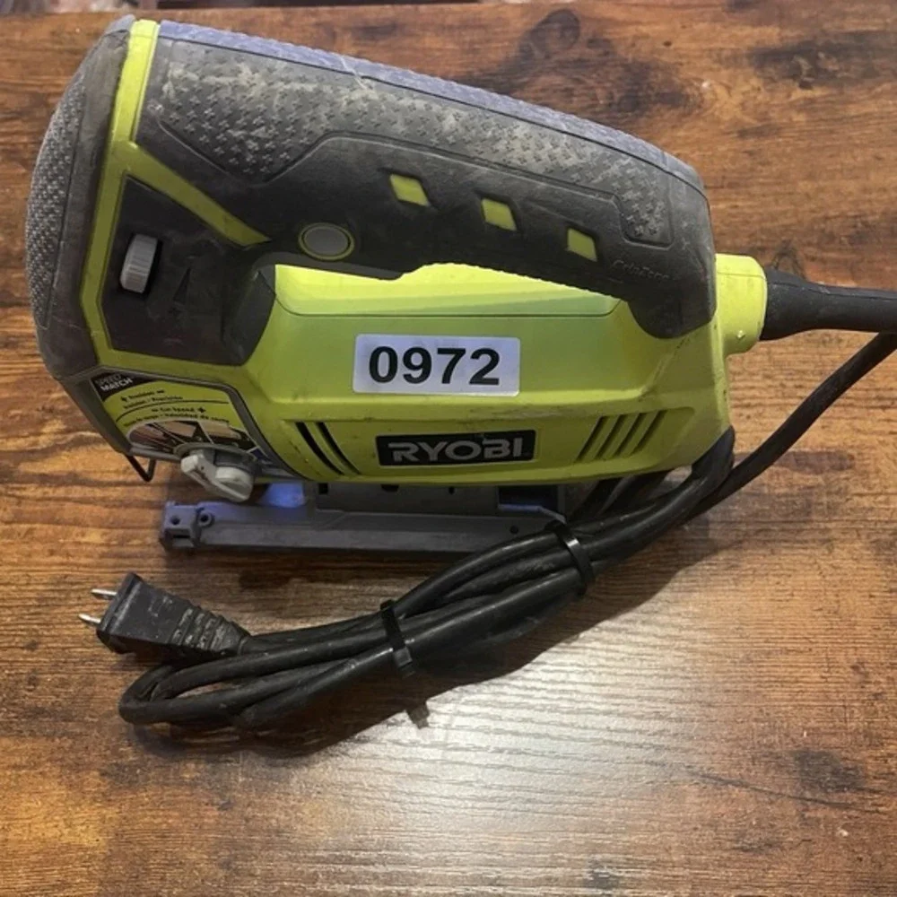 ✅Ryobi Corded Variable Speed Jigsaw JS481LG Wood Cutting Power Tool OEM #️⃣0972